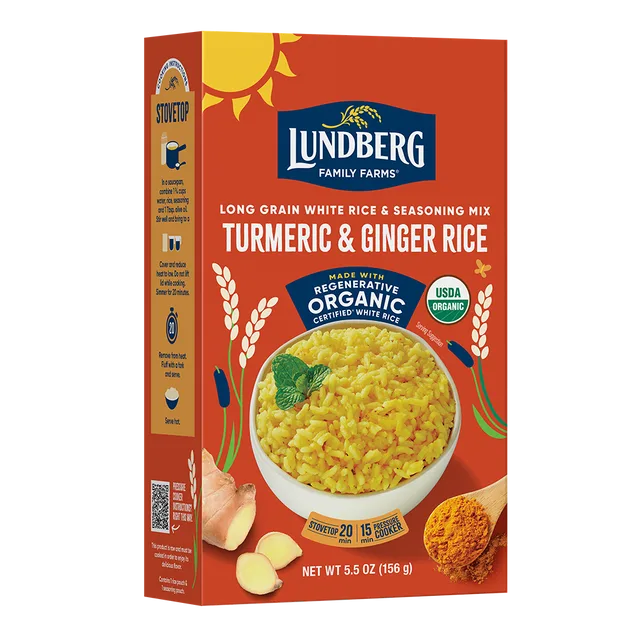 Lundberg Organic Turmeric & Ginger Rice