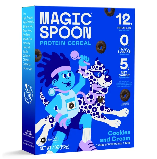 Magic Spoon Cookies and Cream Cereal