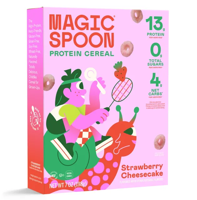 Magic Spoon Strawberry Cheesecake Cereal