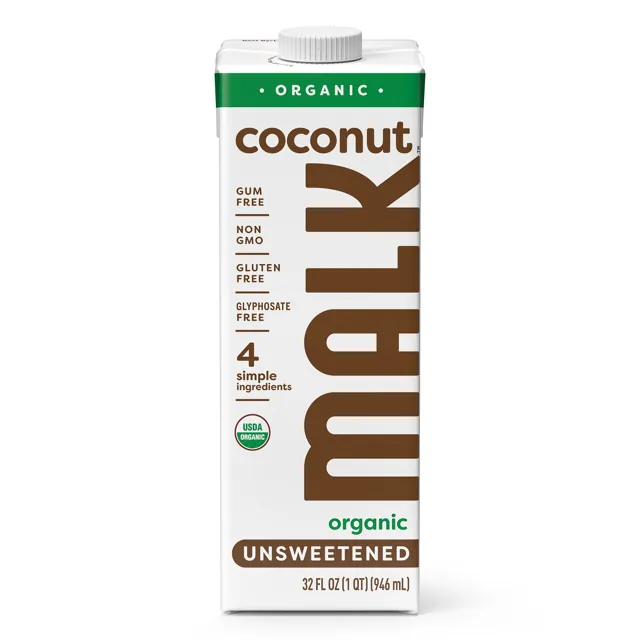 MALK Organics Shelf-Stable Unsweetened Coconut Milk