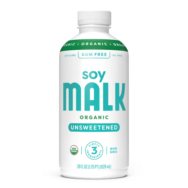 MALK Organics Unsweetened Soy Milk