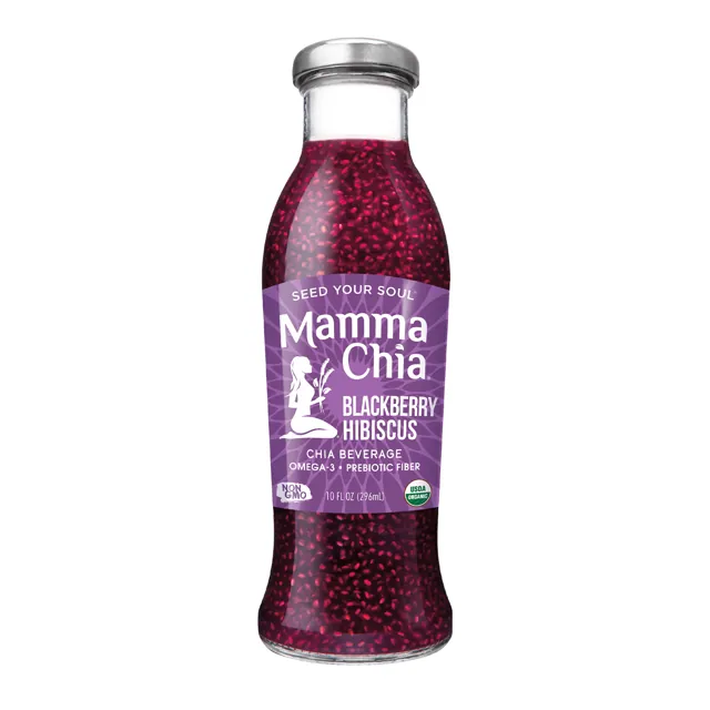 Mamma Chia Blackberry Hibiscus Organic Chia Beverage