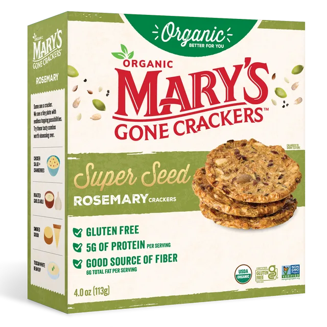 Mary’s Gone Crackers Rosemary Crackers