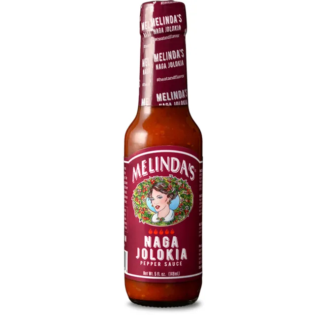 Melinda's Naga Jolokia Pepper Hot Sauce 5oz