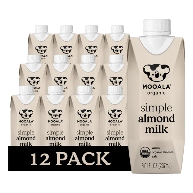Mooala Simple Almond Single Serve, Shelf-Stable
