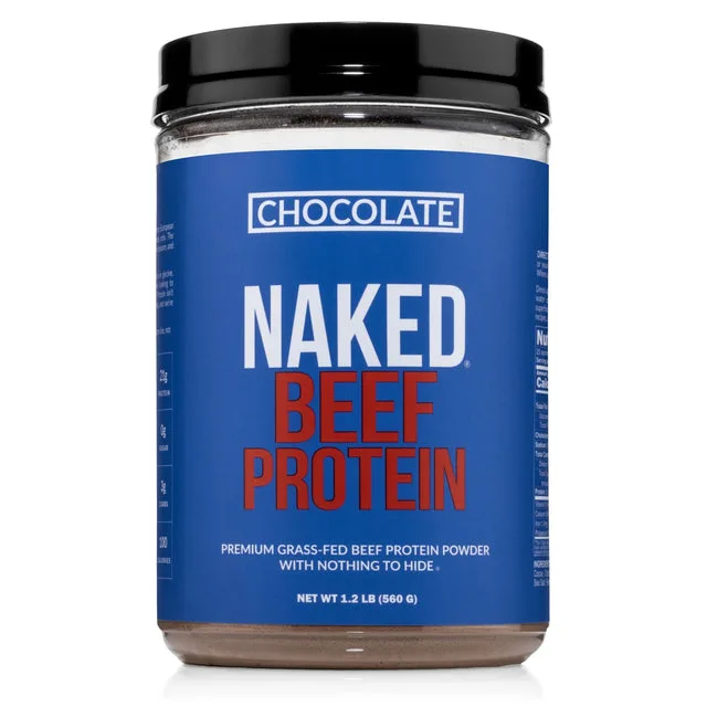 Naked Nutrition Chocolate Beef Protein Powder | Naked Chocolate Beef Protein - 1.2LB