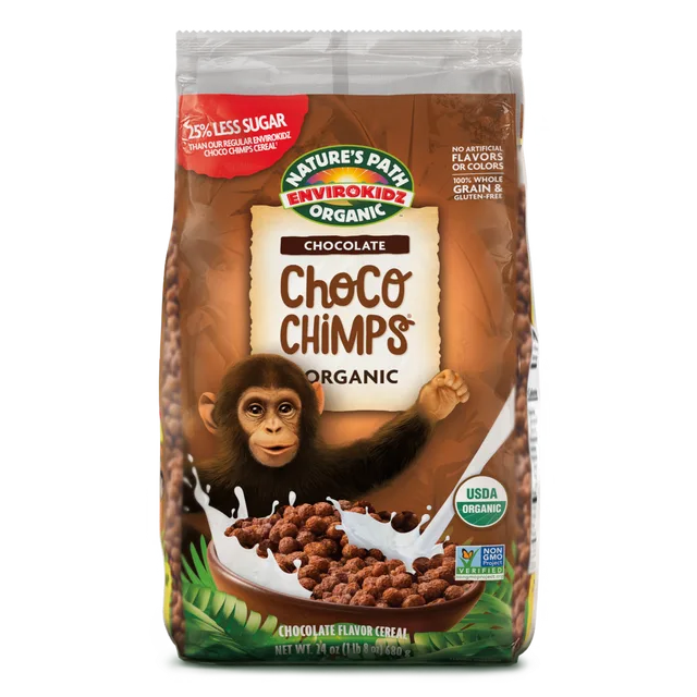 EnviroKidz EnviroKidz Organic Choco Chimps Less Sugar Cereal
