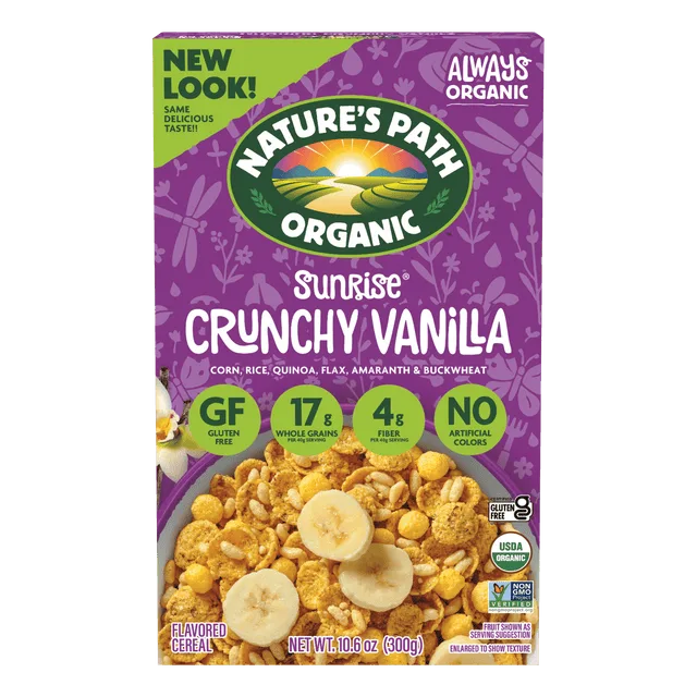Nature's Path Nature's Path Organic Sunrise Crunchy Vanilla Gluten Free Cereal