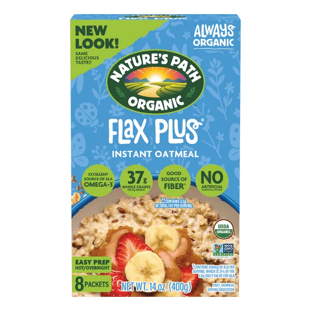 Nature's Path Nature's Path Organic Flax Plus Instant Oatmeal
