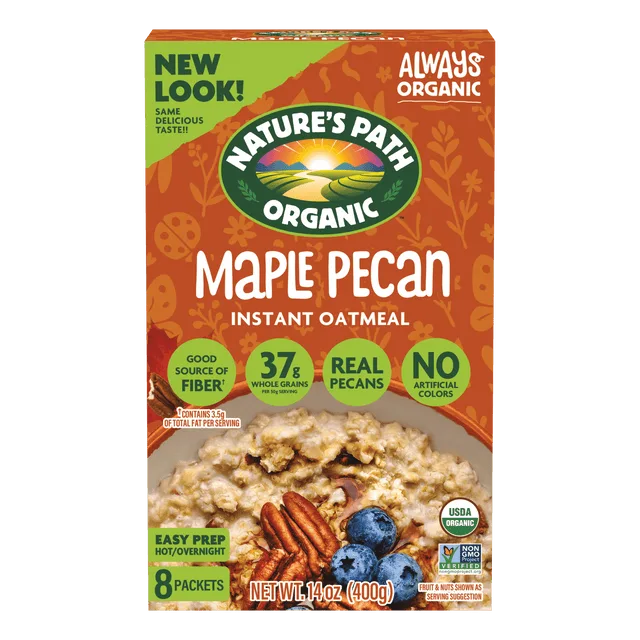 Nature's Path Nature's Path Organic Maple Nut Instant Oatmeal
