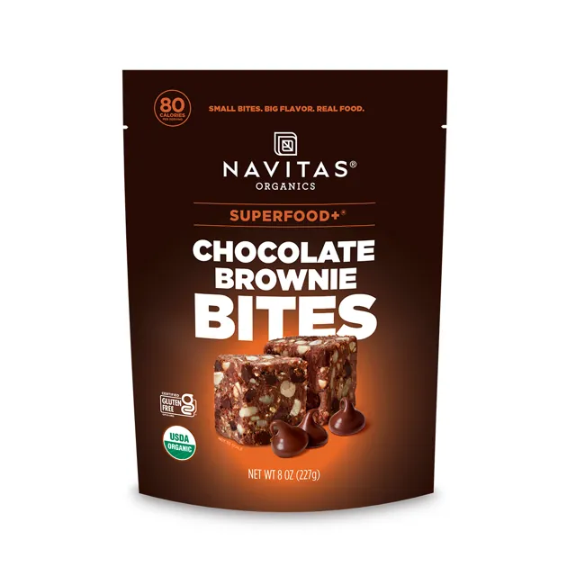 Navitas Organics Superfood+ Chocolate Brownie BITES
