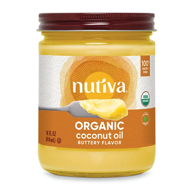 Nutiva Organic Coconut Oil Buttery Flavor