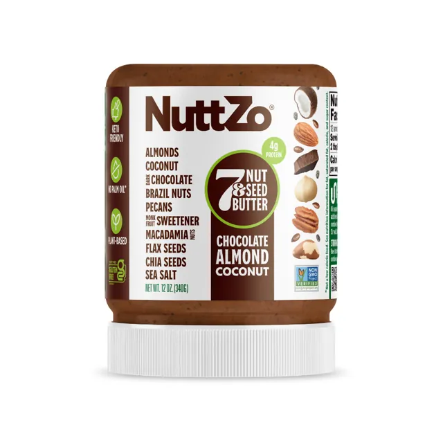 NUTTZO 12oz Chocolate Almond Coconut (Formerly 'Chocolate Keto Crunchy')