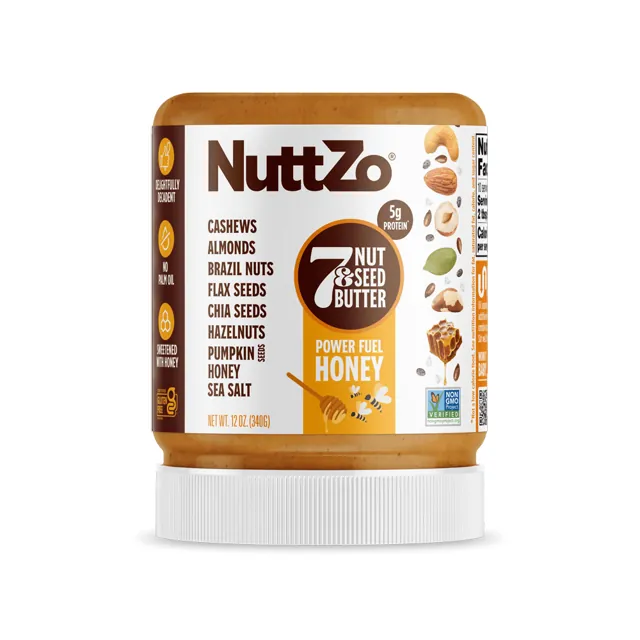 NUTTZO 12oz Power Fuel Honey