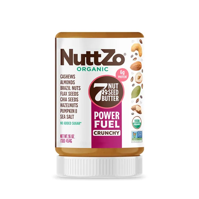 NUTTZO 16oz Organic Paleo Power Fuel Crunchy