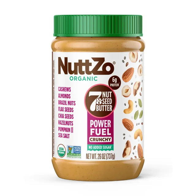 NUTTZO 26oz Organic Power Fuel Crunchy