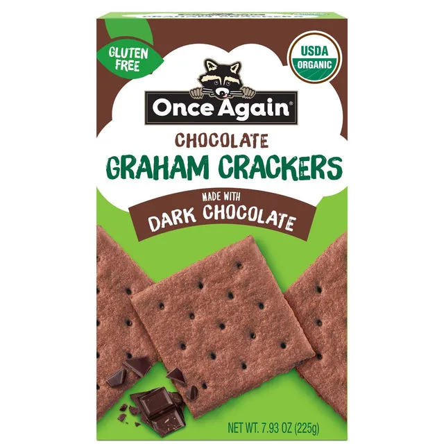 Once Again Dark Chocolate Graham Crackers