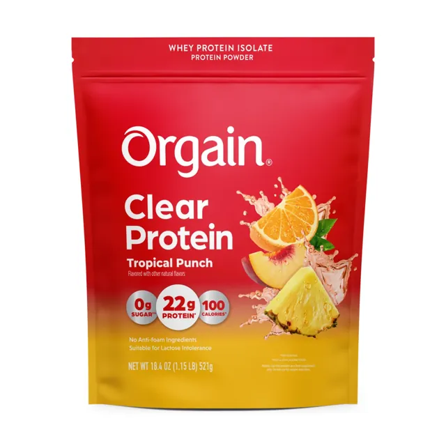 Orgain Clear Protein Powder - Tropical Punch
