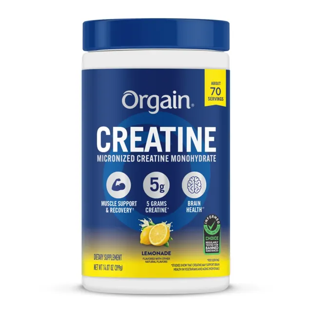 Orgain Creatine Powder - Lemonade