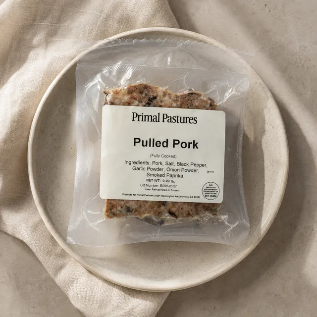 Primal Pastures Pulled Pork