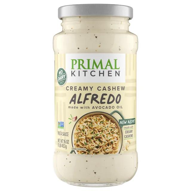 Primal Kitchen Creamy Cashew Alfredo Sauce