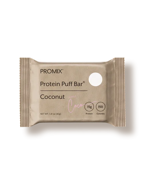 Promix Coconut Protein Puff Bars
