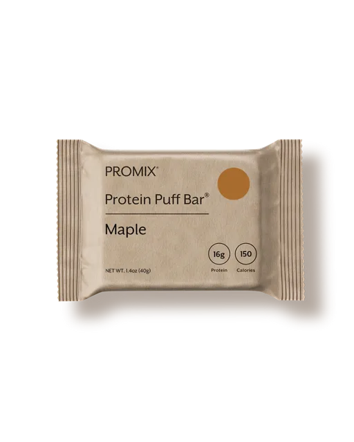 Promix Maple Protein Puff Bars