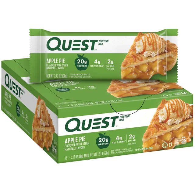 Quest Nutrition Apple Pie Protein Bars