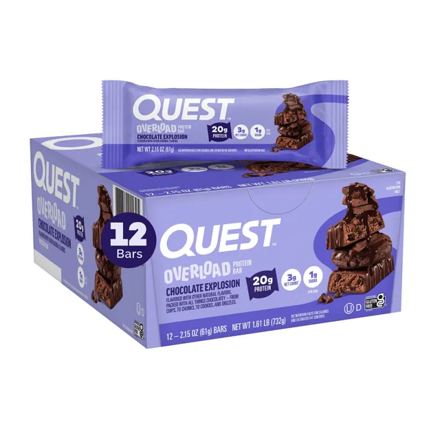 Quest Nutrition Chocolate Explosion Overload Bar