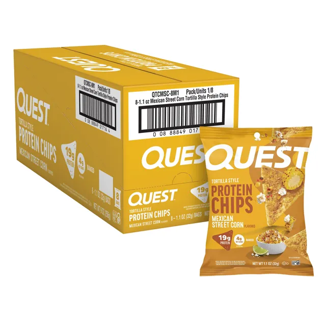 Quest Nutrition Mexican Street Corn Tortilla Style Protein Chips