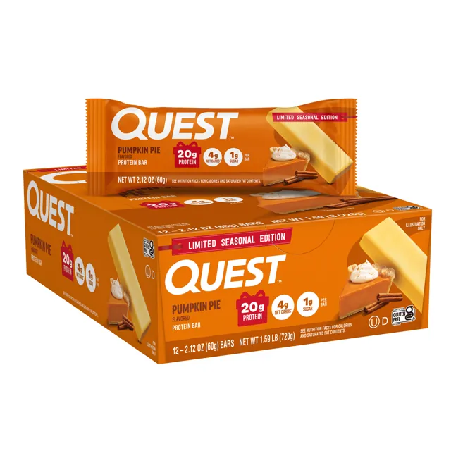 Quest Nutrition Pumpkin Pie Protein Bar