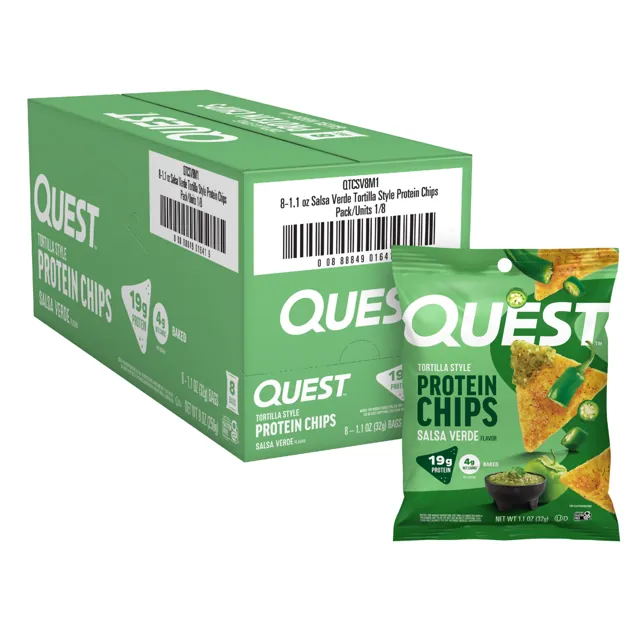 Quest Nutrition Salsa Verde Tortilla Style Protein Chips