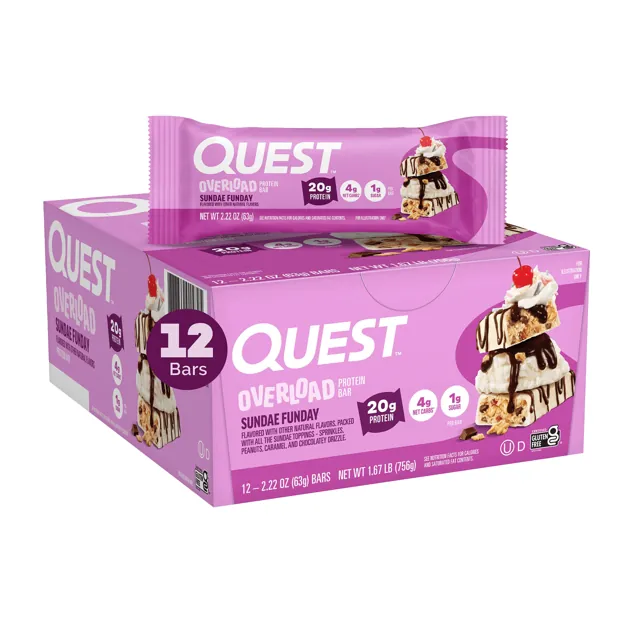 Quest Nutrition Sundae Funday Overload Bar