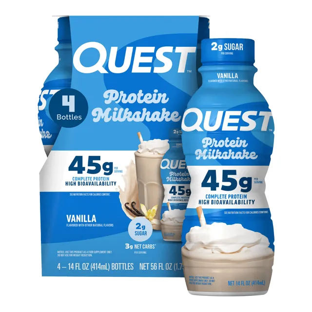Quest Nutrition Vanilla 45g Protein Milkshake
