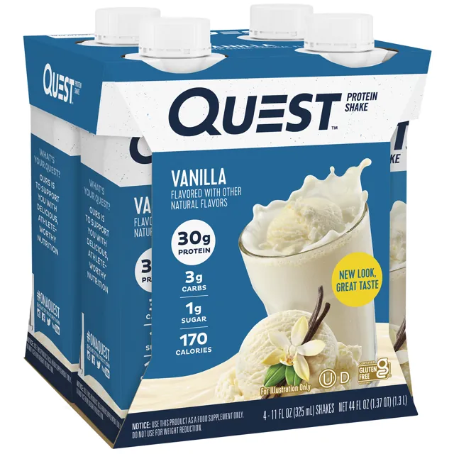 Quest Nutrition Vanilla Protein Shakes