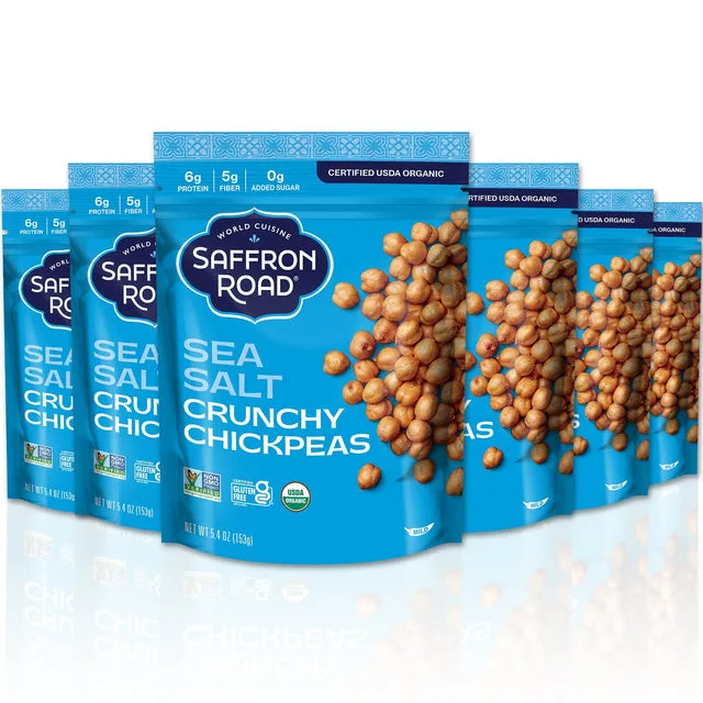 Saffron Road Sea Salt Crunchy Chickpeas