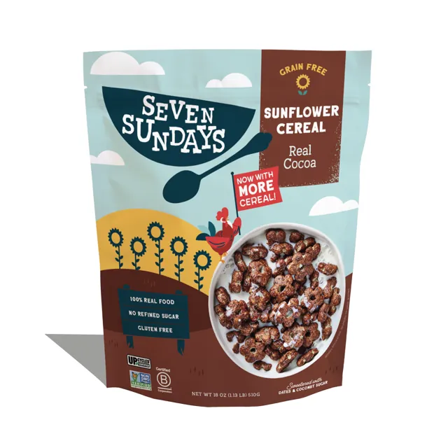 Seven Sundays Real Cocoa Sunflower Cereal 18oz