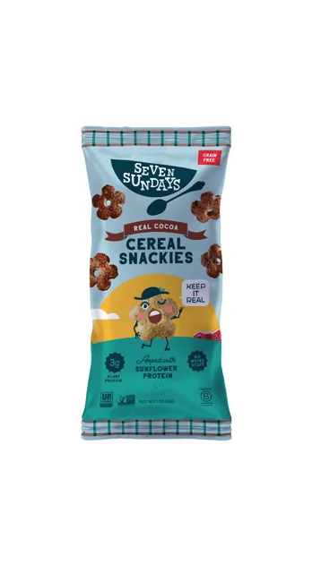 Seven Sundays Real Cocoa Sunflower Cereal Snackies