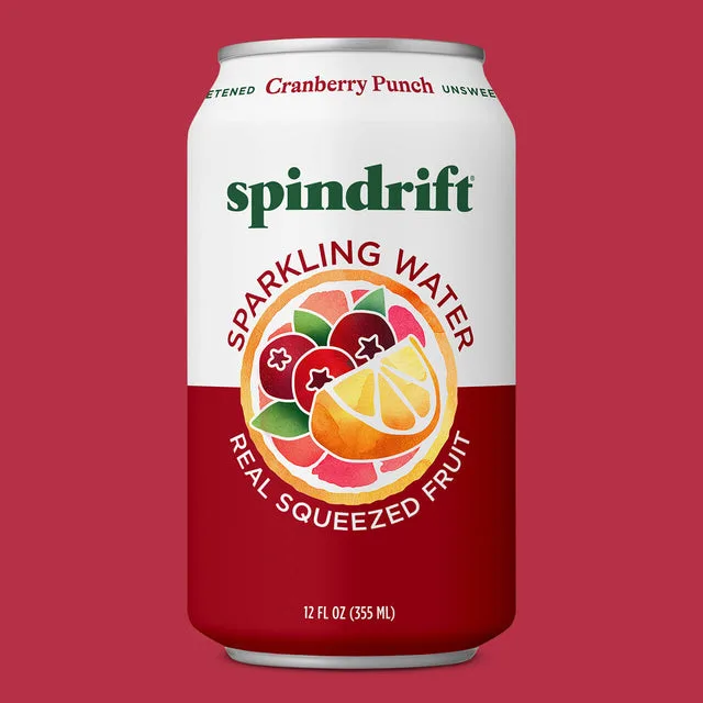 Spindrift Cranberry Punch Sparkling Water