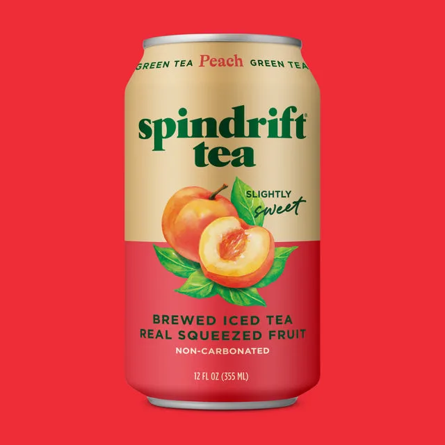 Spindrift Peach Tea