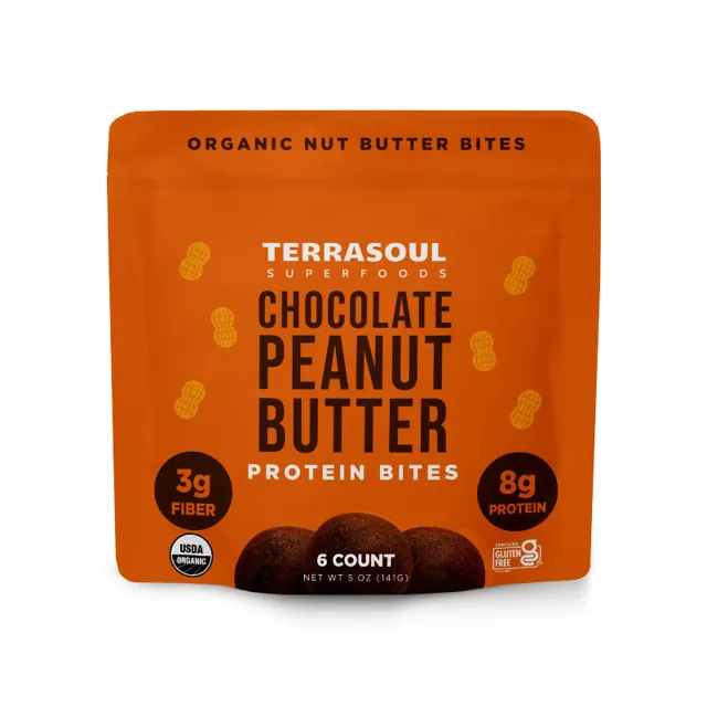 Terrasoul Superfoods Protein Bites - Chocolate Peanut Butter