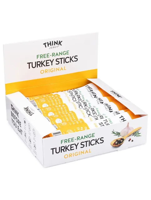 Think Jerky Mini Original Turkey Stick
