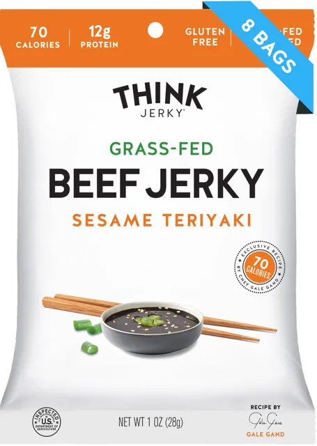 Think Jerky Sesame Teriyaki