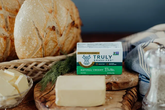 Truly Grass Fed Truly Grass-fed Salted Butter - 8 oz