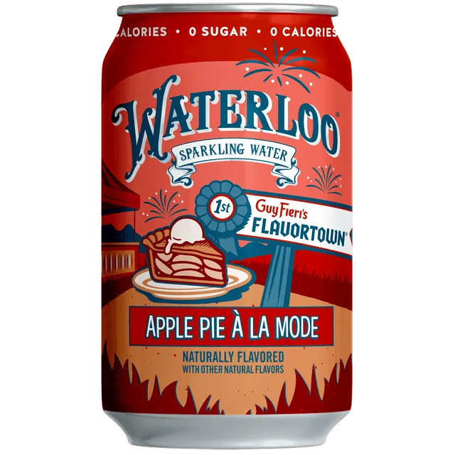 Waterloo Apple Pie à la Mode Sparkling Water