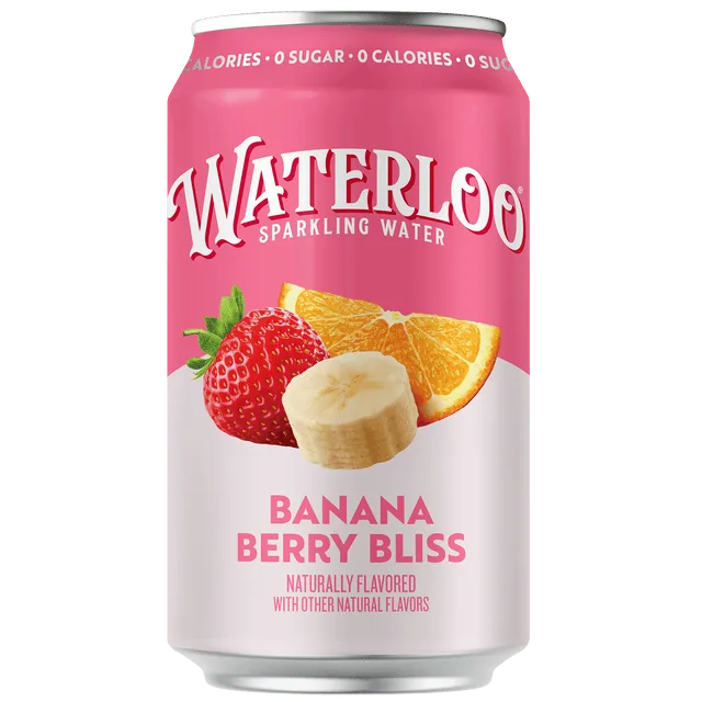 Waterloo Banana Berry Bliss Sparkling Water