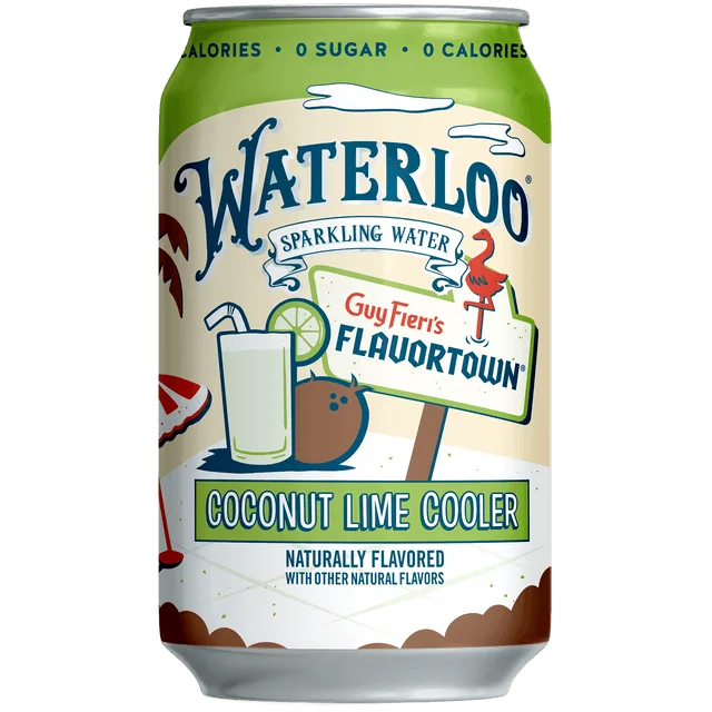 Waterloo Coconut Lime Cooler Sparkling Water