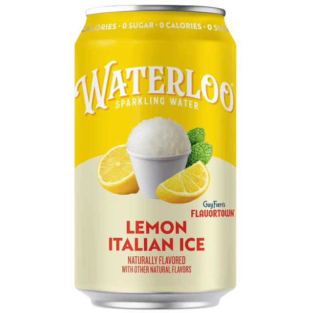 Waterloo Lemon Italian Ice Sparkling Water