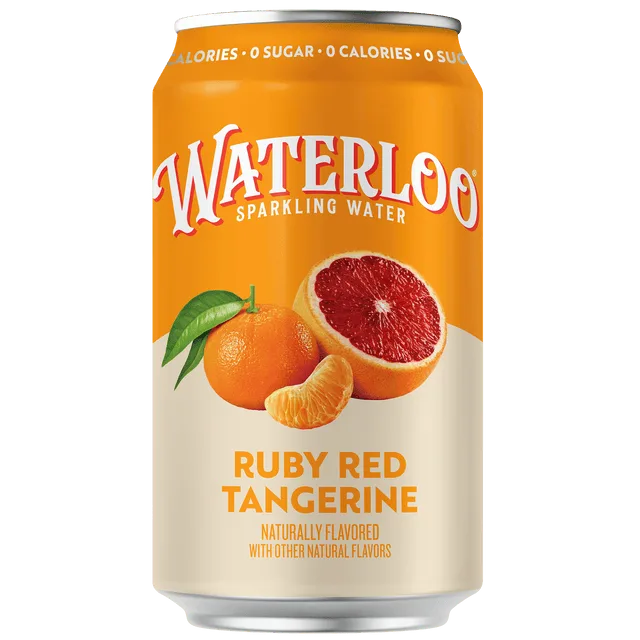 Waterloo Ruby Red Tangerine Sparkling Water