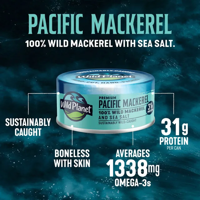 Wild Planet Wild Pacific Mackerel